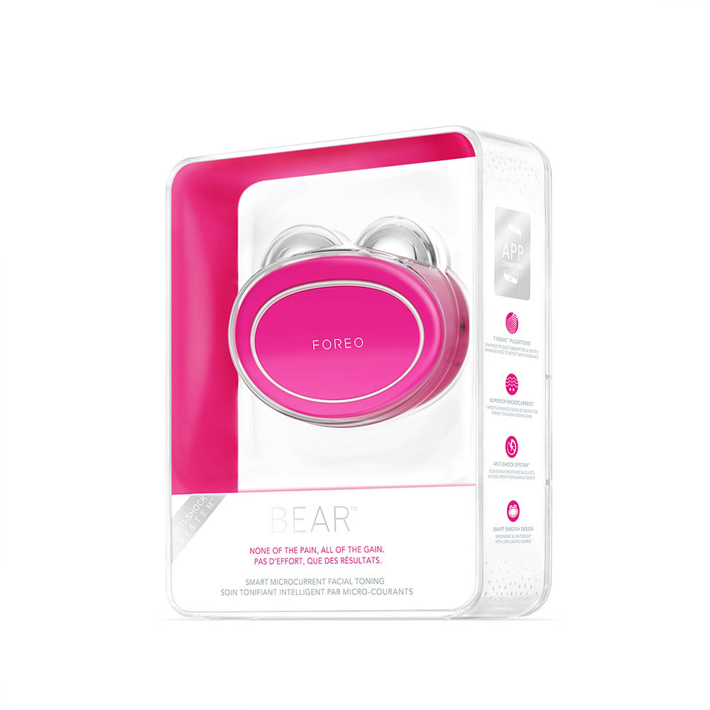 foreo BEAR Fuchsia Appareil de soin tonifiant