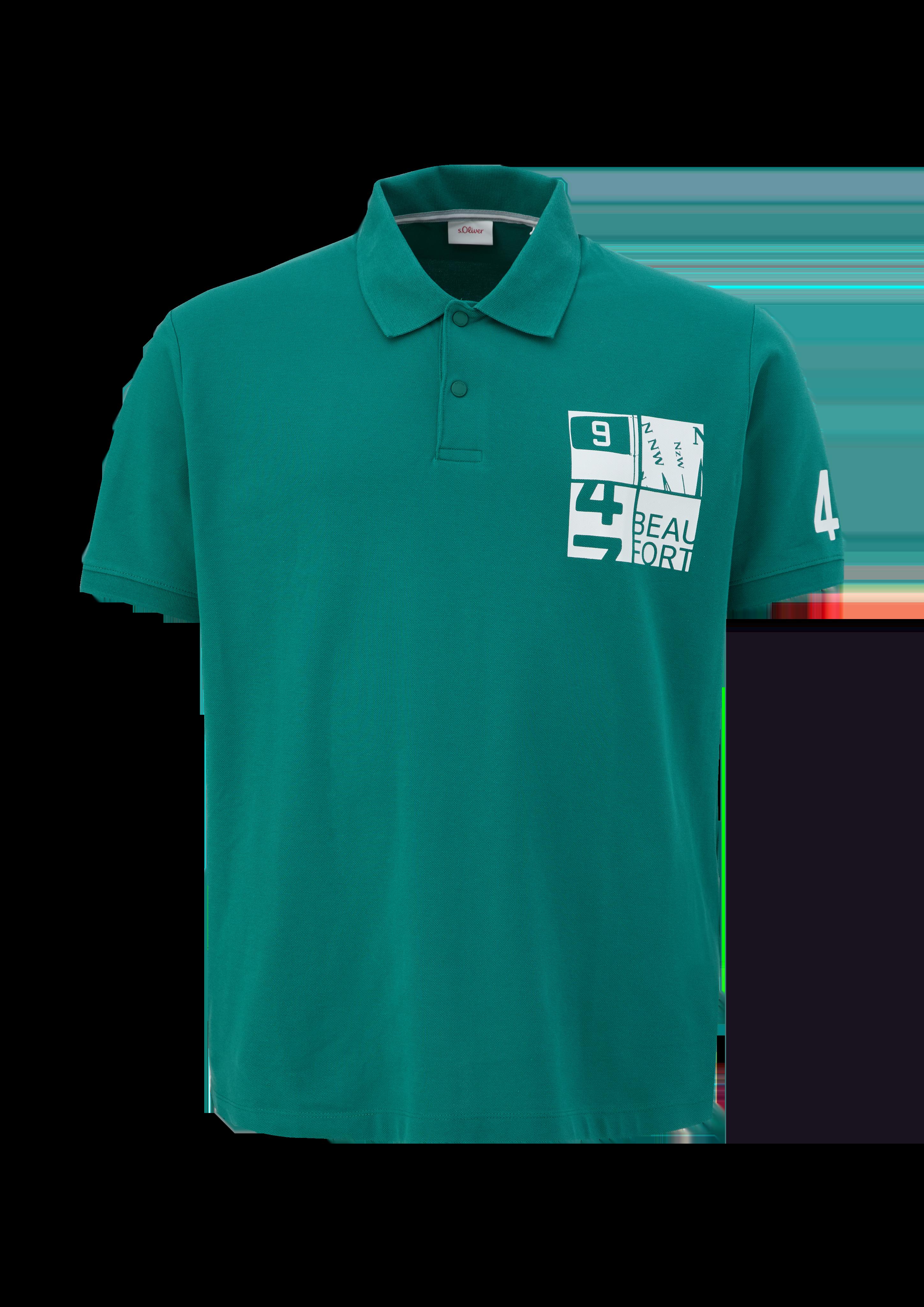Polo-Shirt aus Baumwollstretch  2139670-76D1