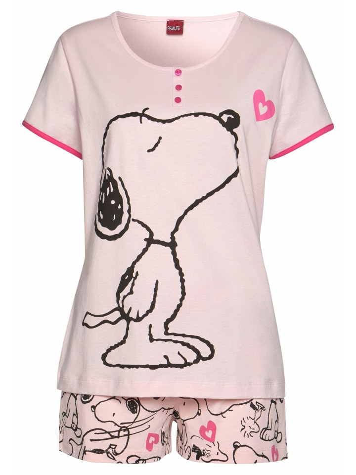 Peanuts Shorty in rosa günstig kaufen