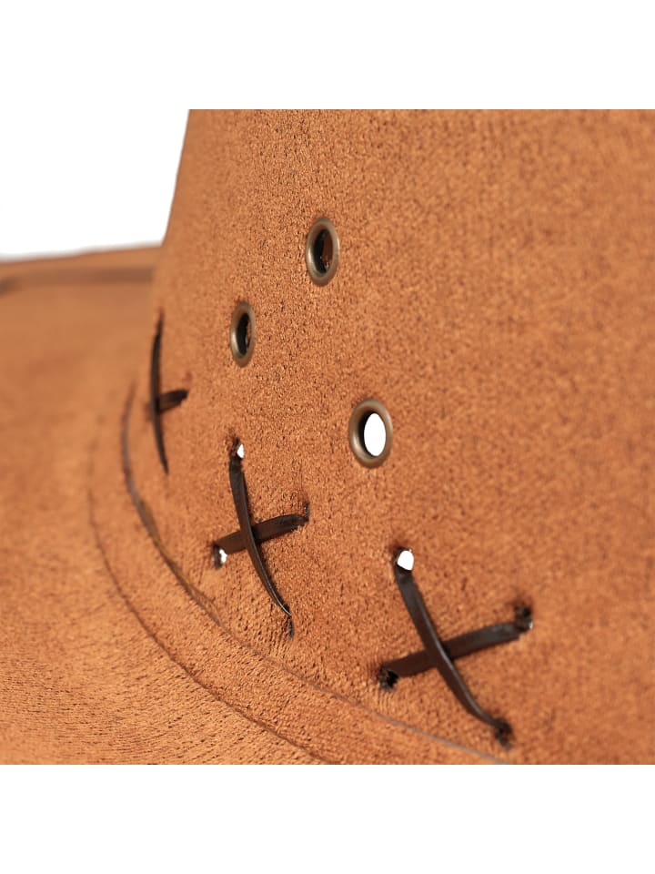 relaxdays 10x Cowboyhut in Braun günstig kaufen onesize
