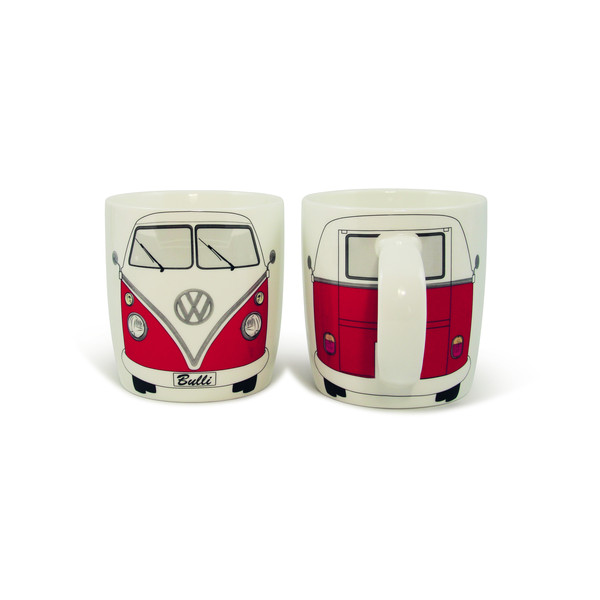 KAFFEETASSE BULLI ROT - Campinggeschirr