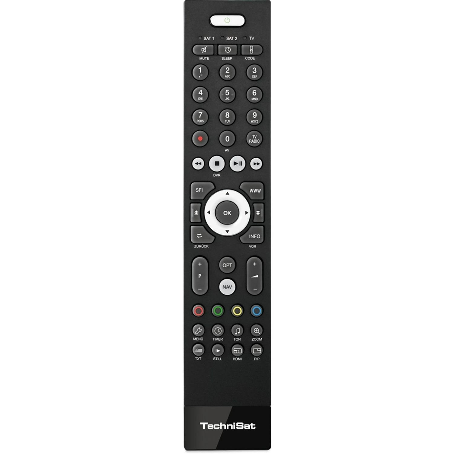 TechniSat TechniControl für Receiver mit www-Taste Fernbedienung