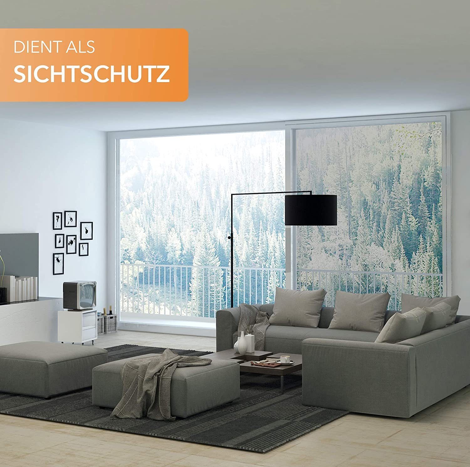 Sonnenschutz-Fensterfolie SOLAR-TEC Premium Spiegelfolie - Breite 76cm – Sonnenschutz – 99 % UV-Schutz – Sichtschutz – 55 % Wärmereflektion – Fensterfolie – selbstklebend, SOLAR-TEC, Lichtschutz, glatt, Selbstklebend im Nassklebeverfahren