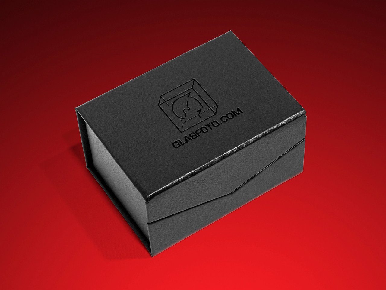 GLASFOTO.COM Teelichthalter Weihnachtsbaum als 3D-Innengravur - Premiumqualität - Made in Germany (1 Stück)
