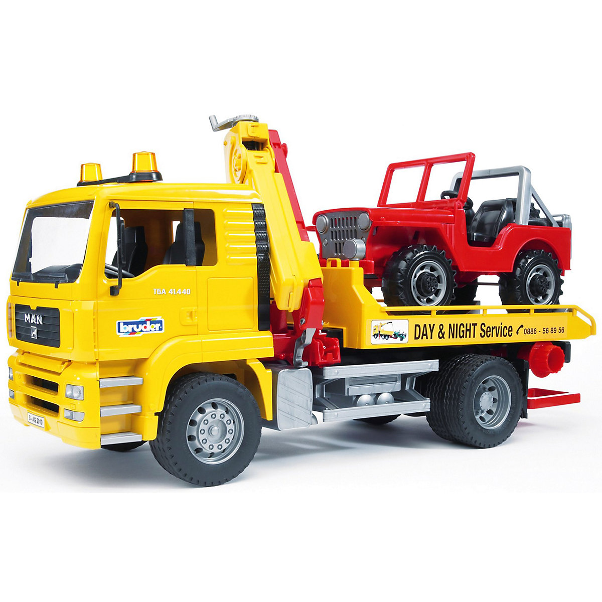 BRUDER 02750 MAN TGA Abschleppwagen