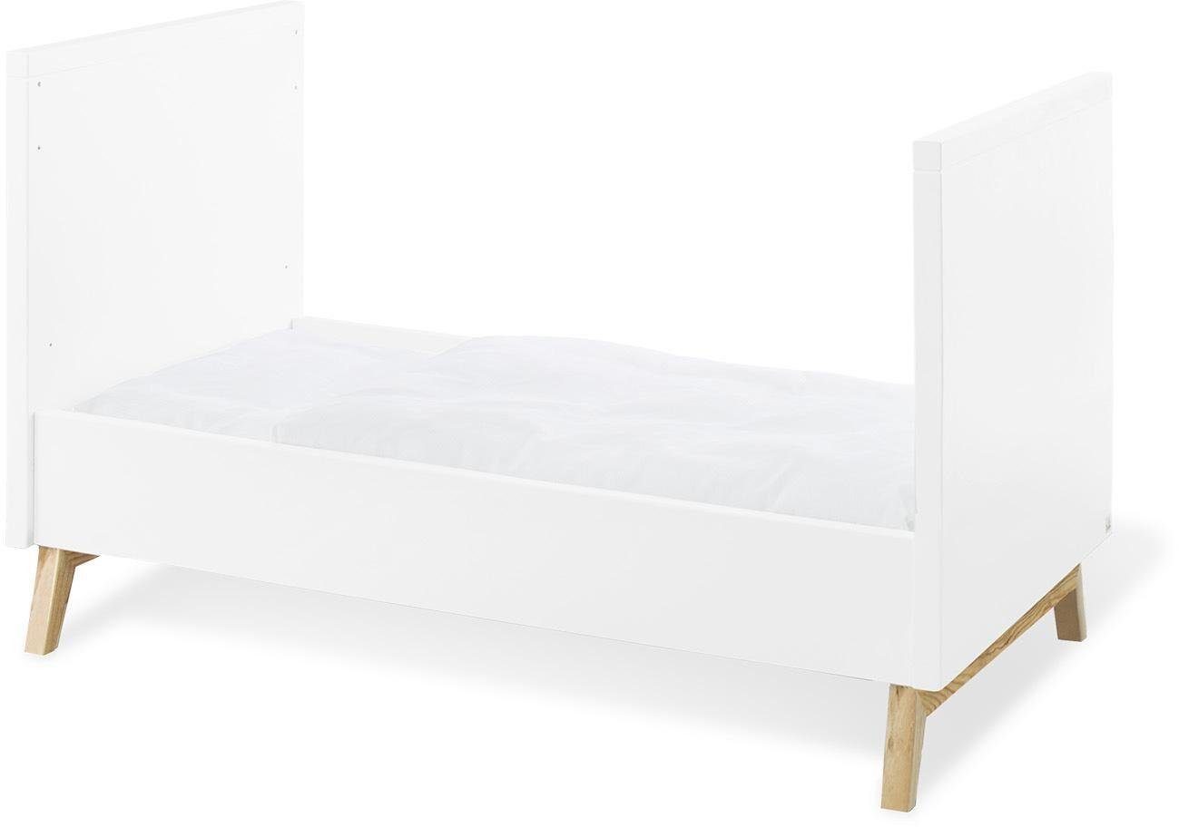 Pinolino® Babymöbel-Set Riva, (Spar-Set, 2-St., Kinderbett, Wickelkommode), extrabreit; mit Kinderbett und Wickelkommode