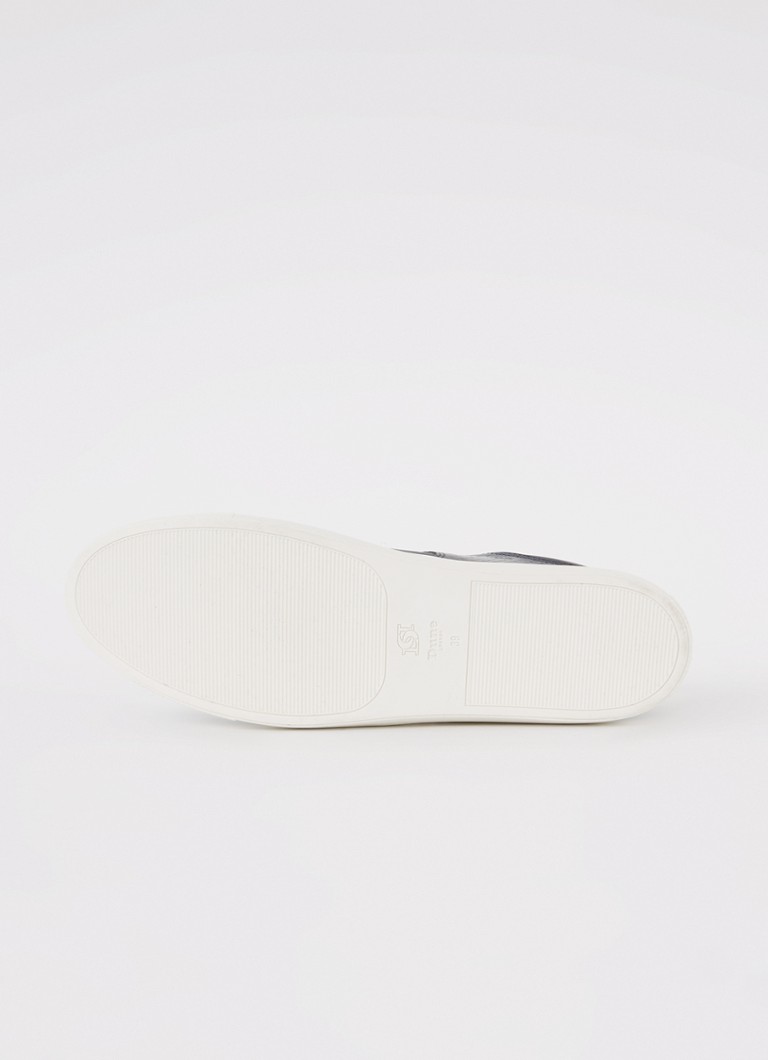 Dune London  Elodic sneaker met crocostructuur