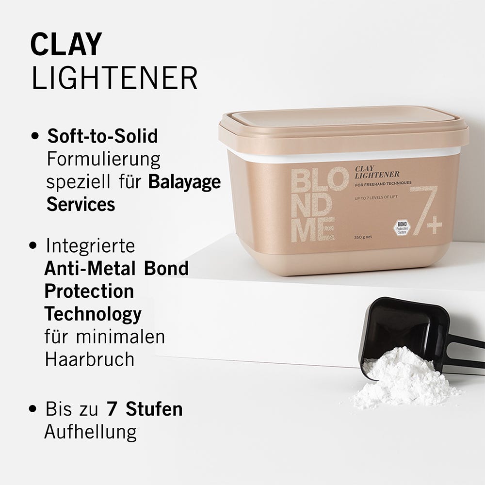 Schwarzkopf Blondme Clay Lightener 7+ 350 g