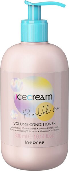 Inebrya Ice Cream Pro Volume Volume Conditioner Conditioner