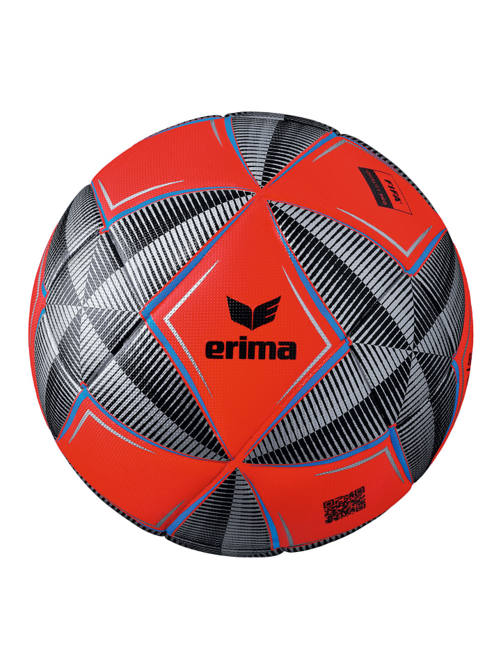 erima Senzor Star Match Fluo Kopernikus Fußball in fiery coral/schwarz günstig kaufen 5