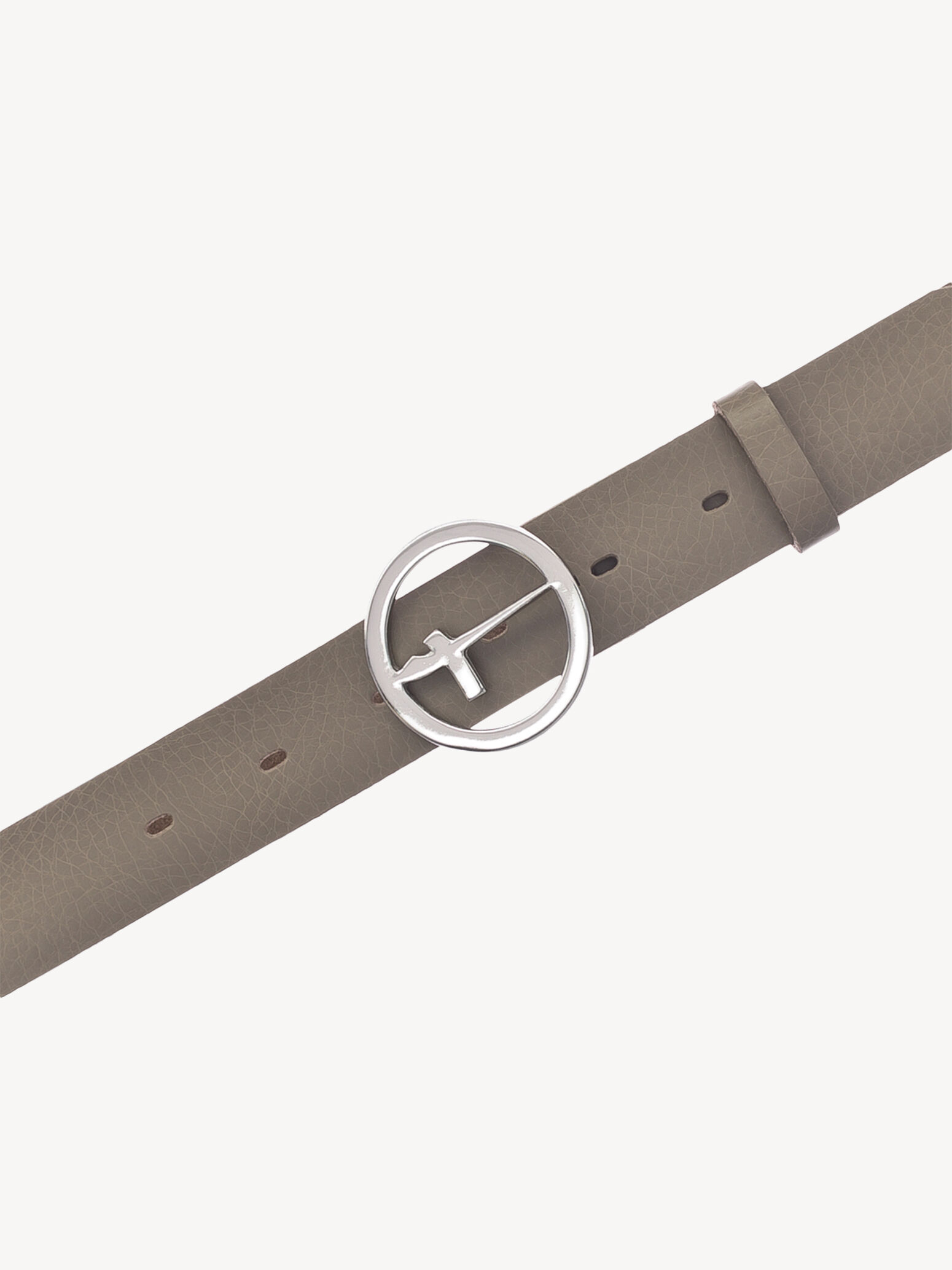 Ceinture en cuir - beige