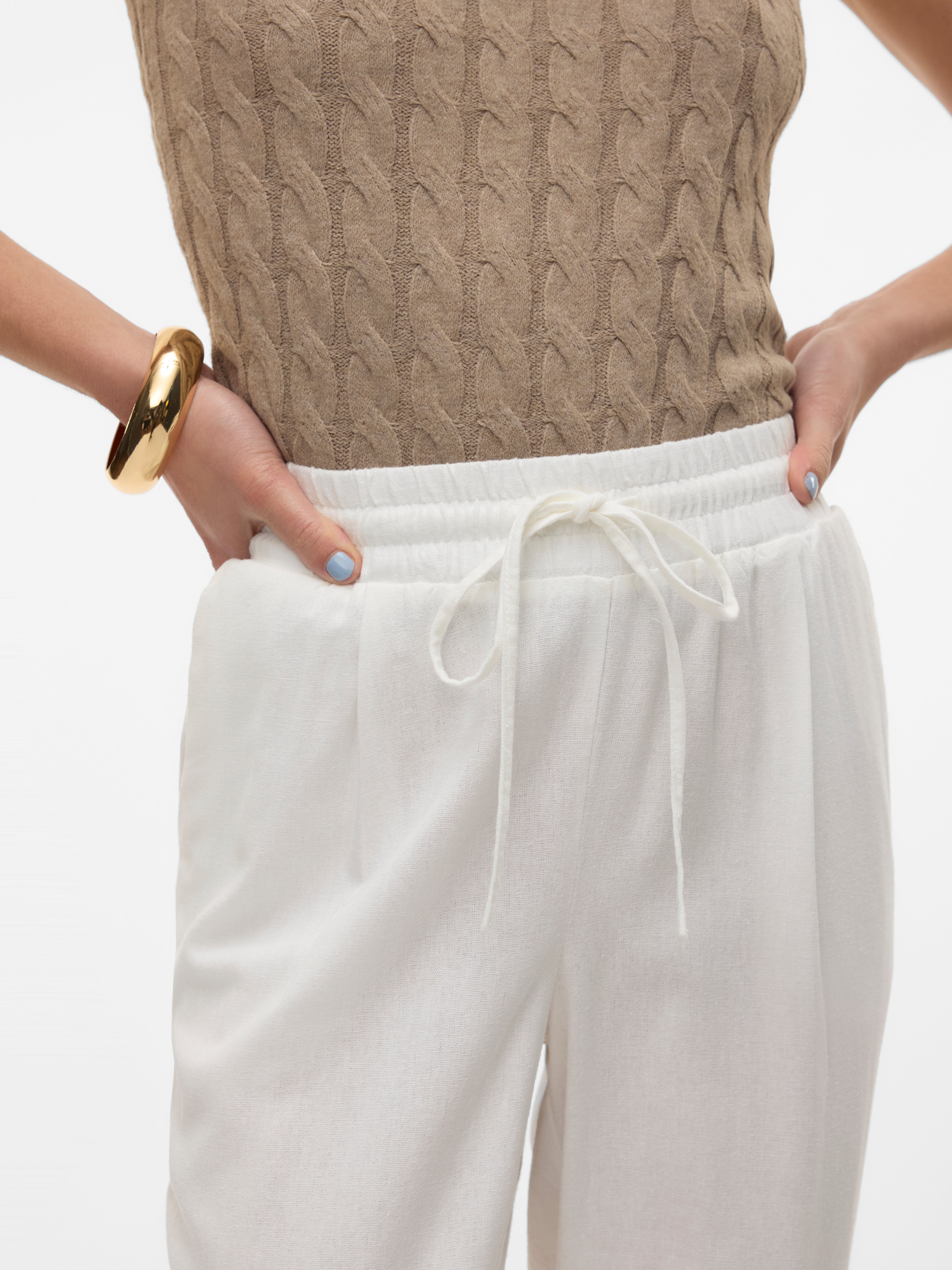 VMJESMILO Mittlere Taille Hose