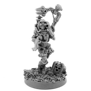 Mechanic Adept Female Tech Priest with Servo-Arm MK-V