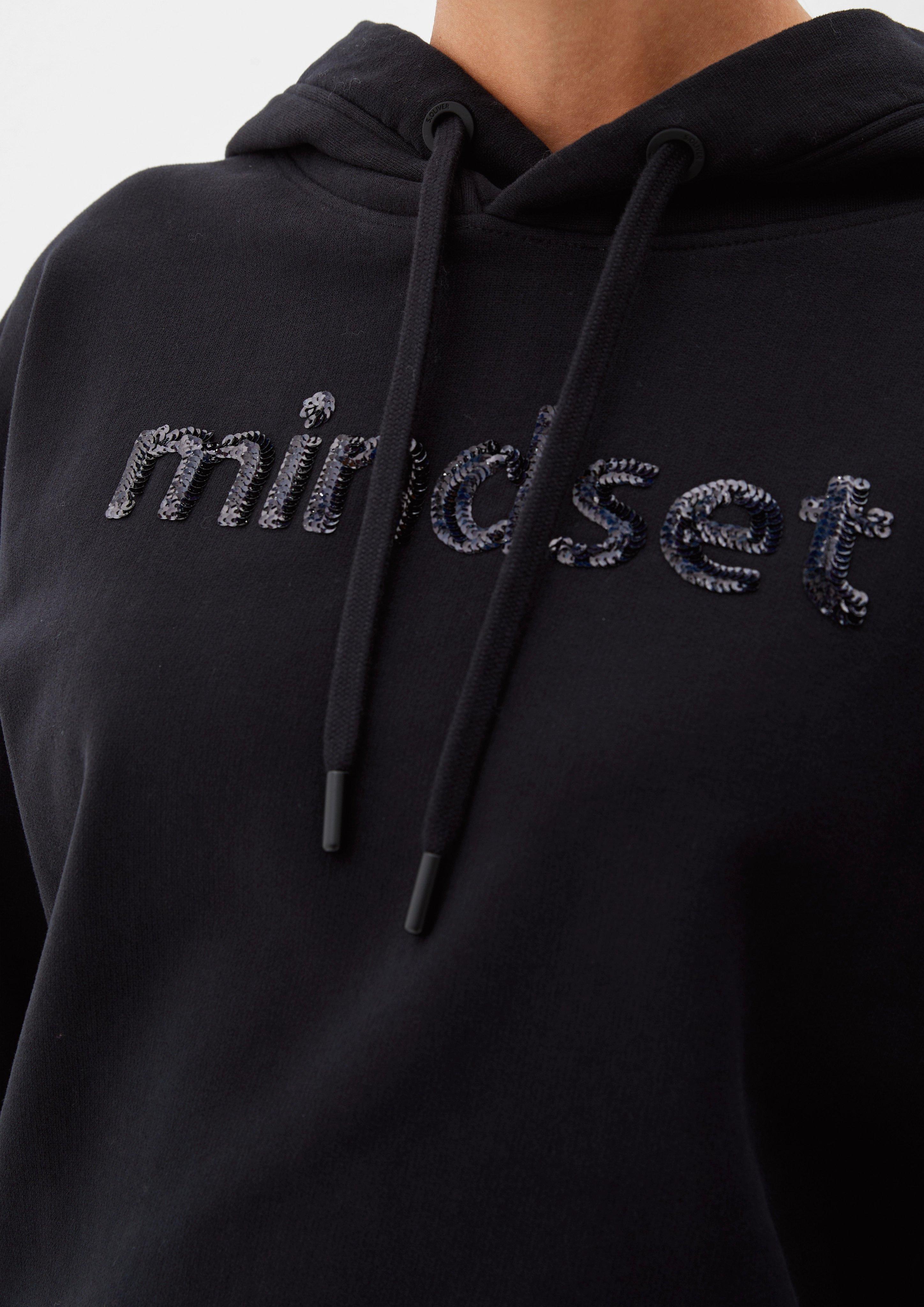 Hoodie mit Paillettendetail  2125915-99D0