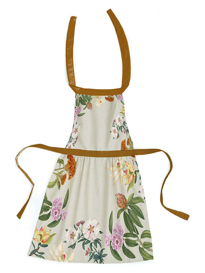 Madre Selva Kochschürze in Hellbraun/ Beige günstig kaufen onesize