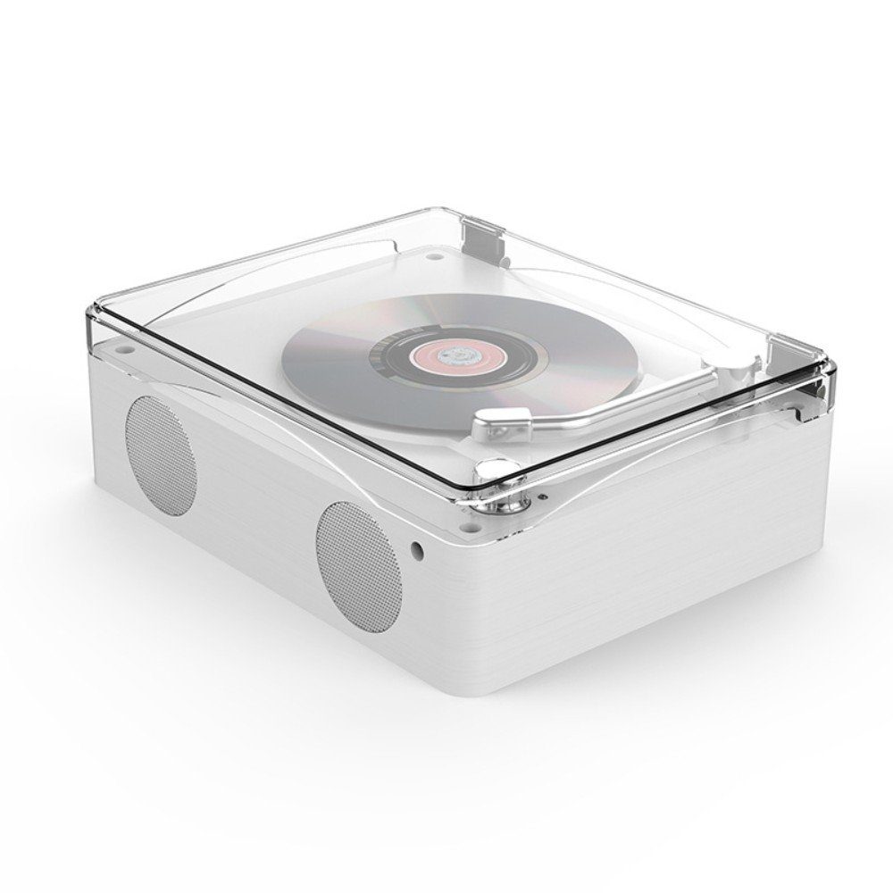 Suzakuin Stilvolle Retro CD-Musikanlage mit Bluetooth - Kompakt und Vielseitig CD-Player