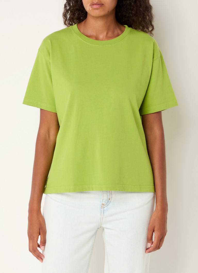 Tricou vintage american cu guler rotund