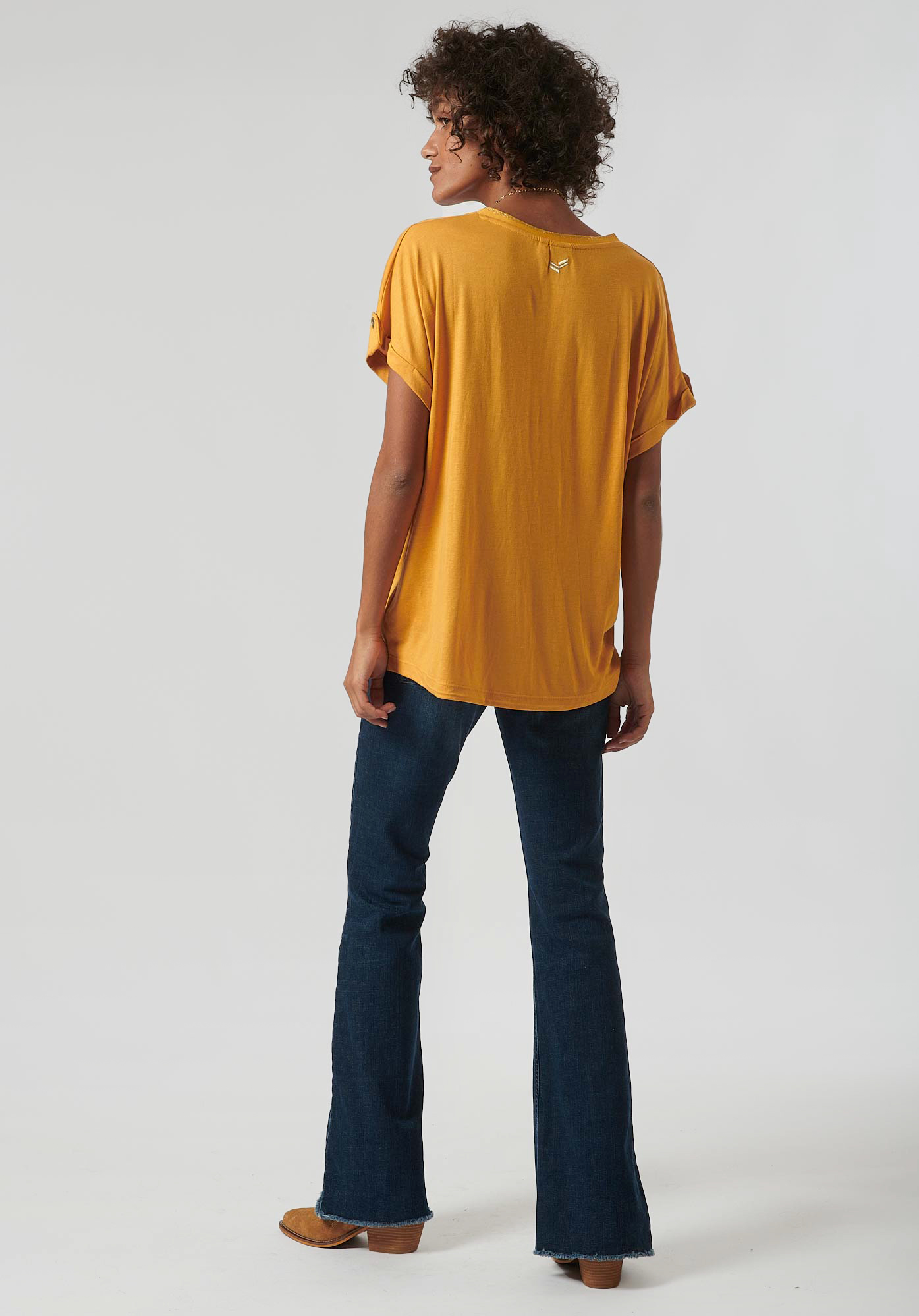 LANDO  T-shirt jaune femme