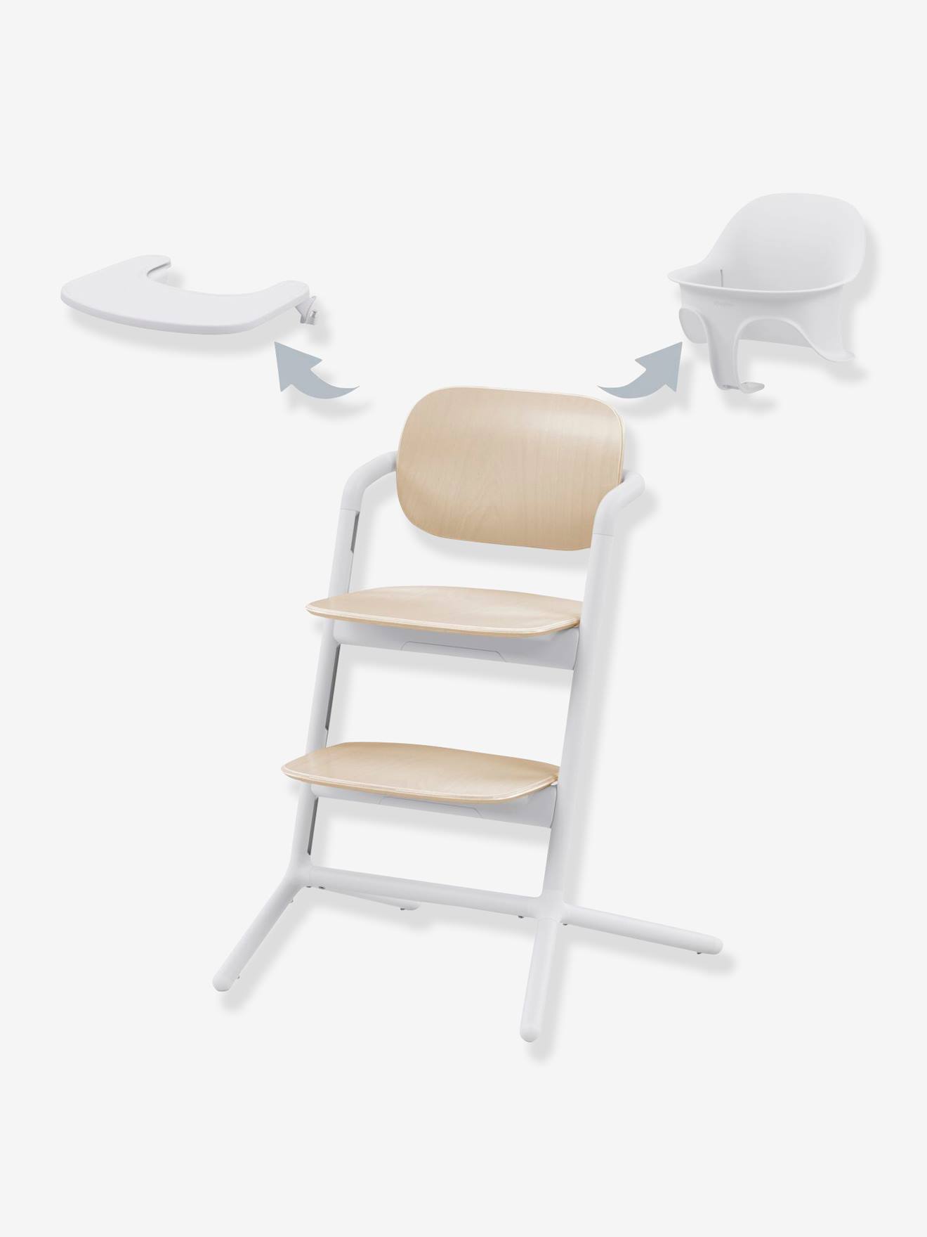 Set 3- en-1 chaise haute Cybex Lemo 2 all white