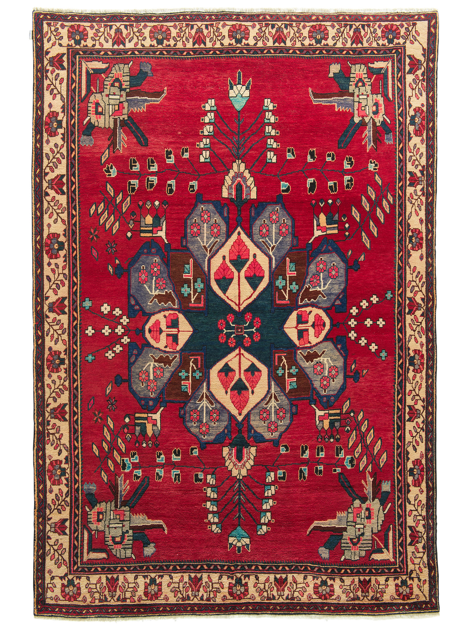 Sirjan ca. 185 x 275 cm, Unikat / Einzelstück