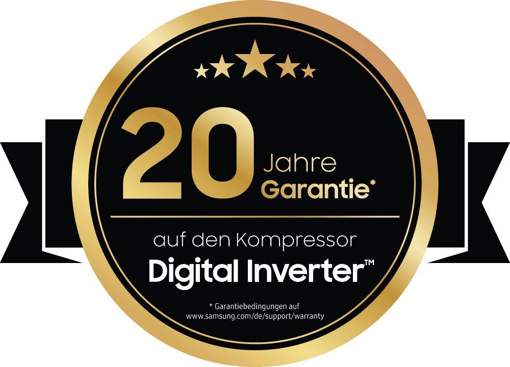 Samsung Kühl-/Gefrierkombination BESPOKE RL38A7CGTS9, 203 cm hoch, 59,5 cm breit