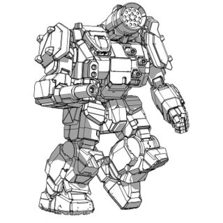 Thunderbolt TDR-5S Mech – 65 Tons - TRO Succession Wars