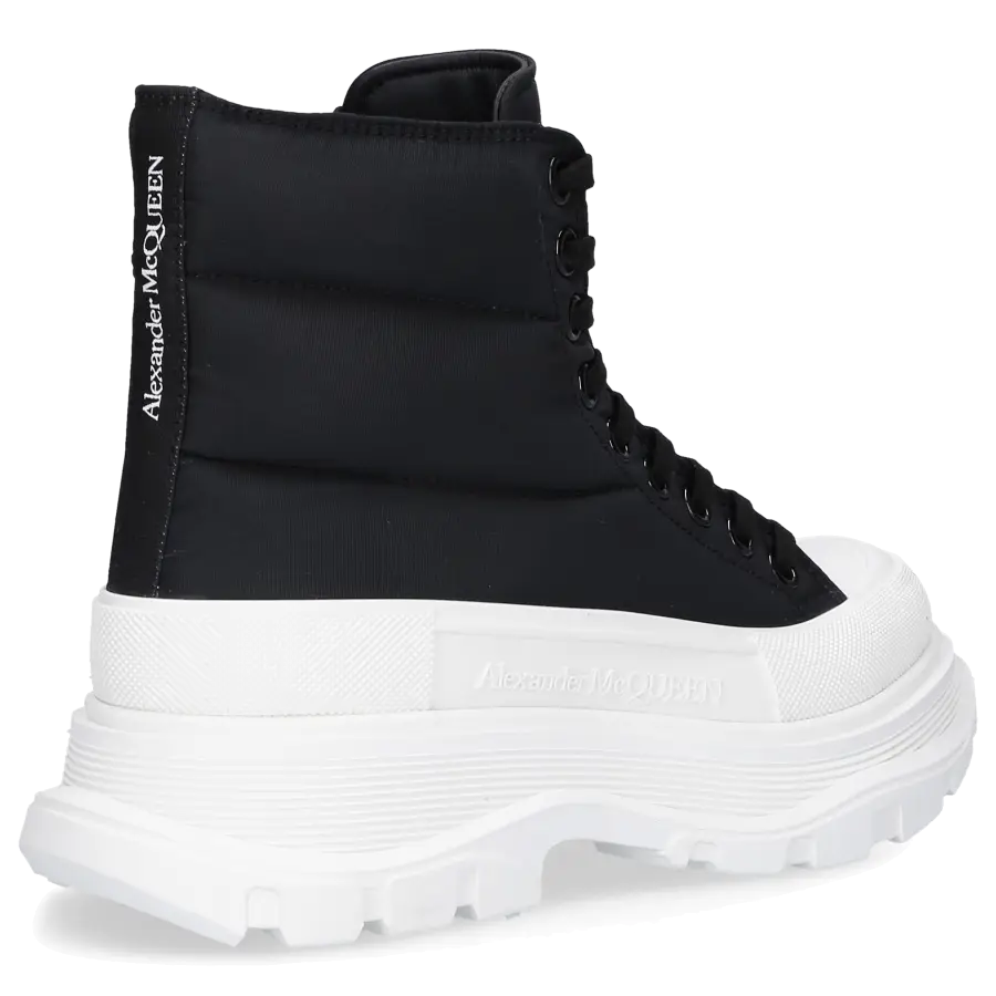Alexander McQueen - Stiefeletten TREAD SLICK Nylon - schwarz