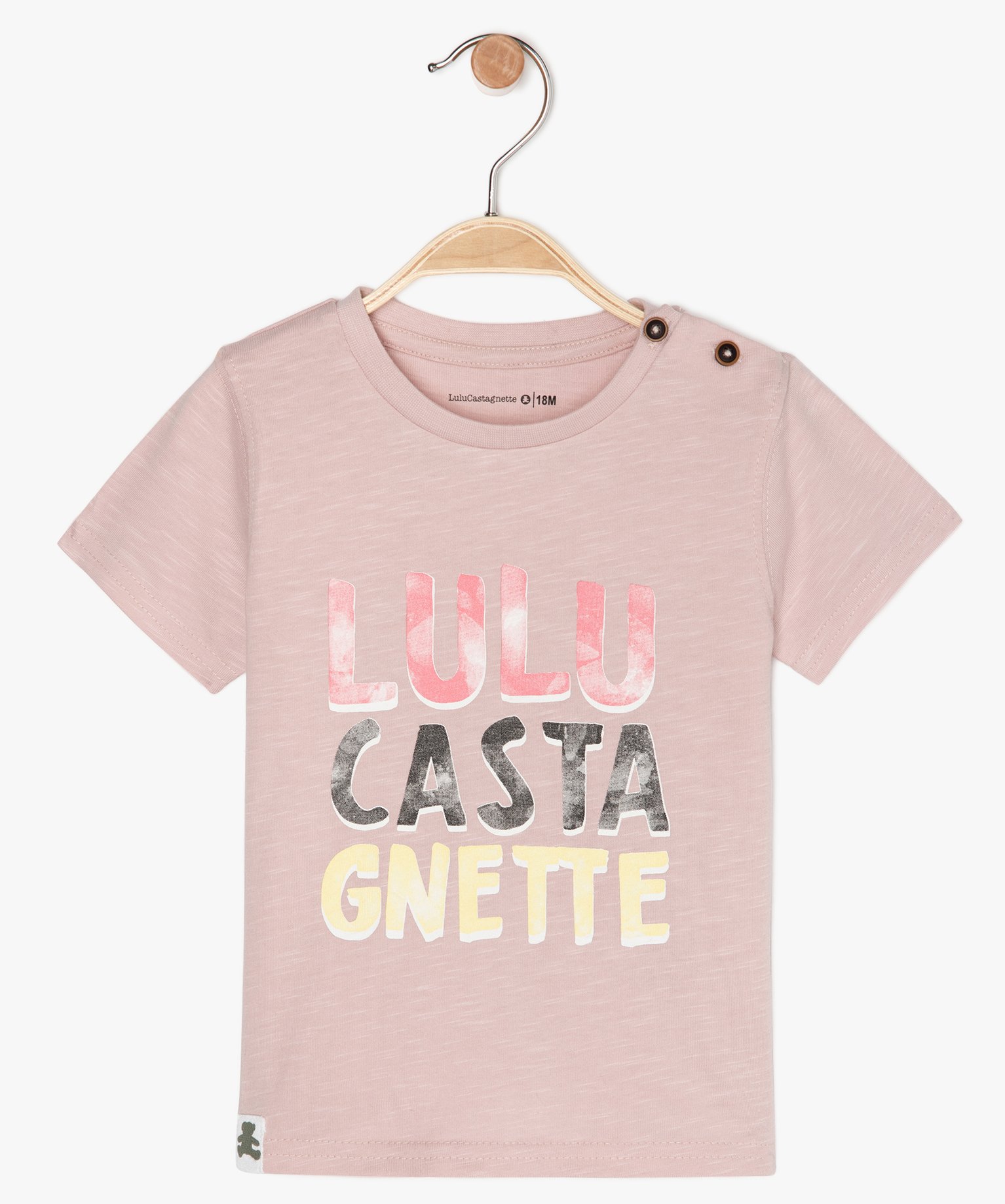 Tee-shirt bébé Garçon imprimé - LuluCastagnette rose | GEMO