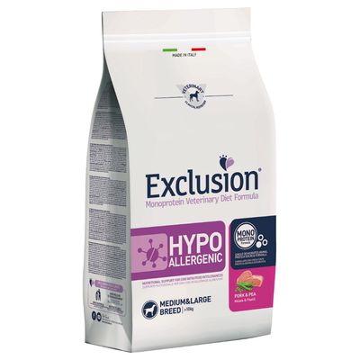 Exclusion Diet Hypoallergenic Medium/Large Adult mit Schwein & Erbsen