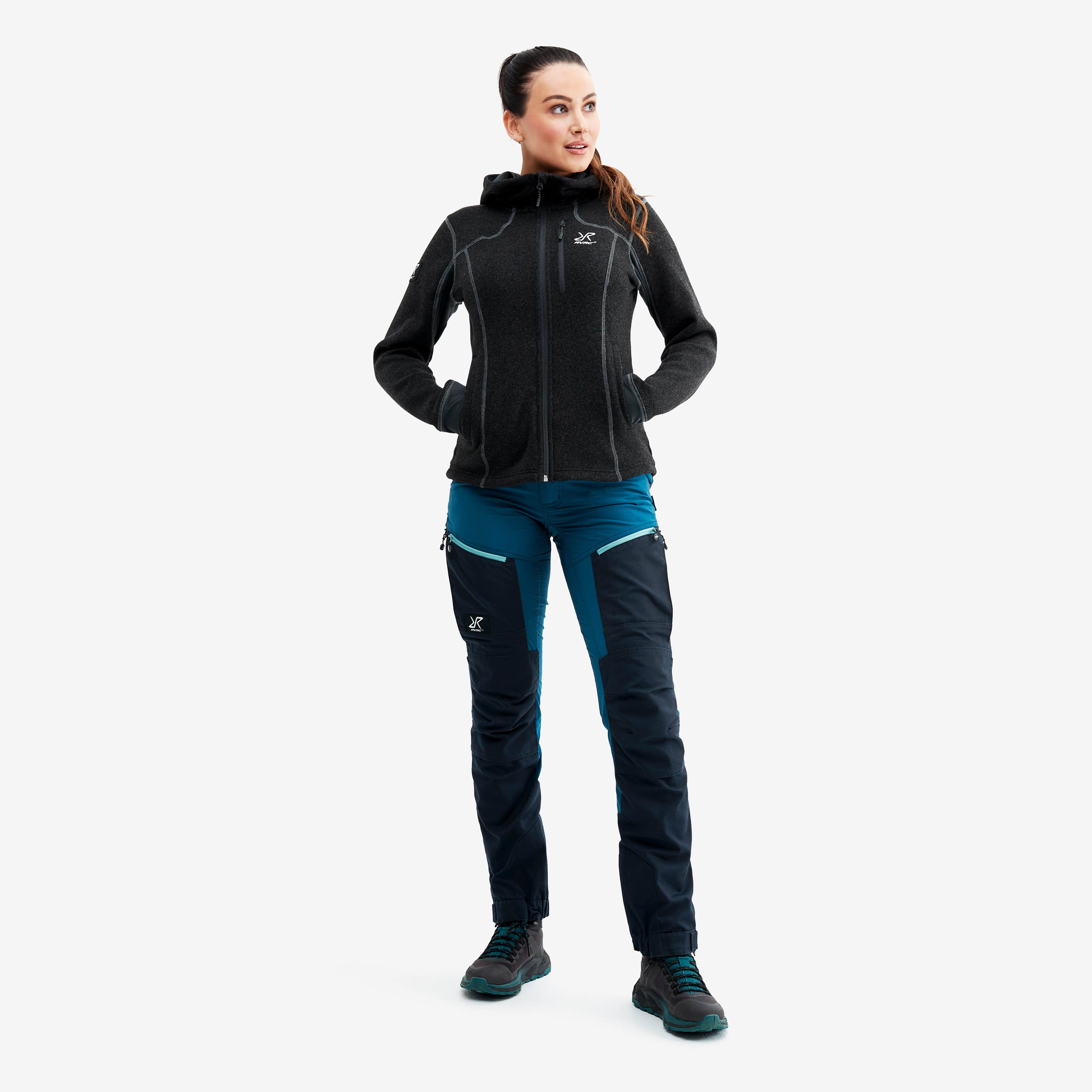 Fusion Hoodie Femme Black