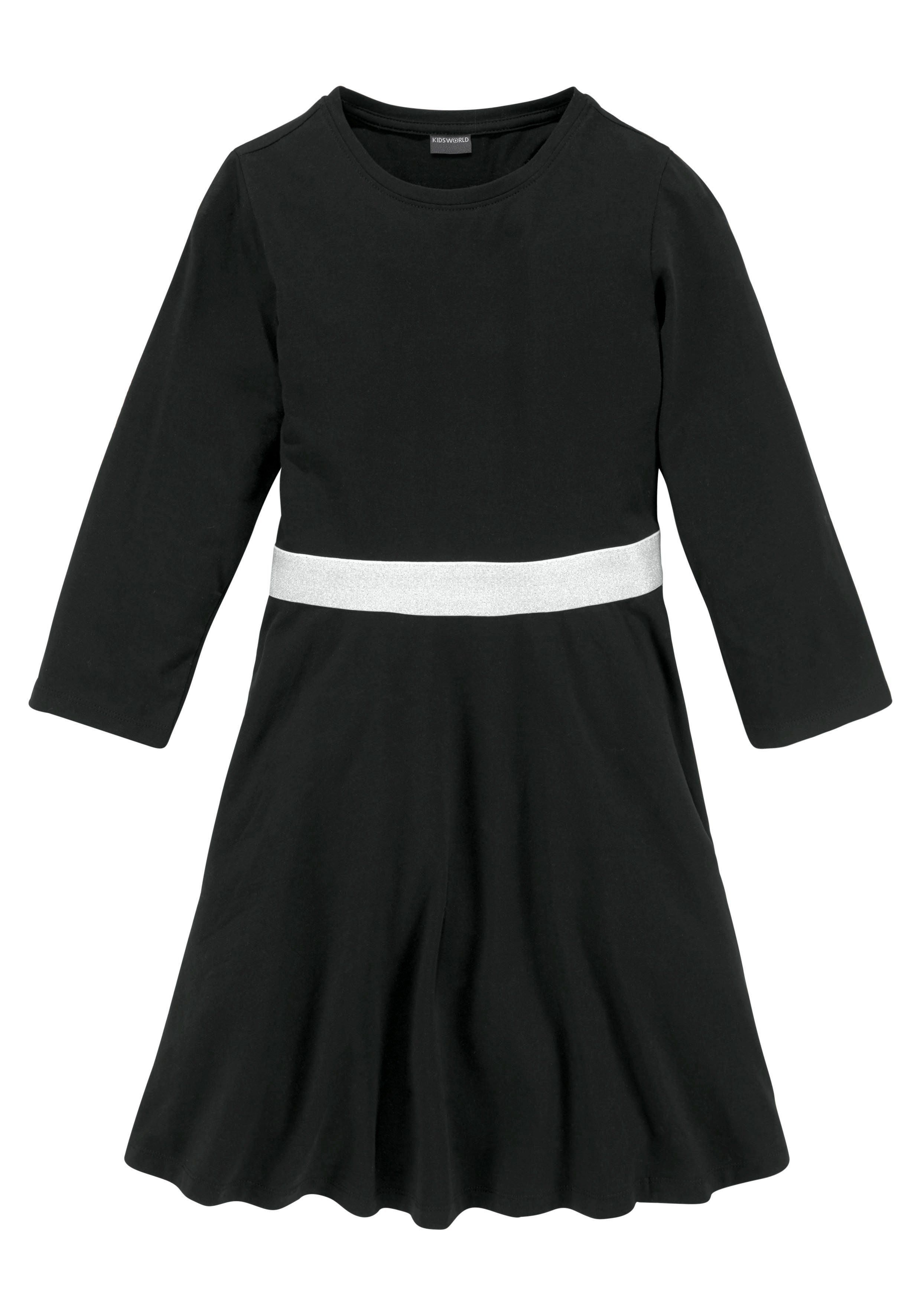 KIDSWORLD Skaterkleid mit Glitzerband