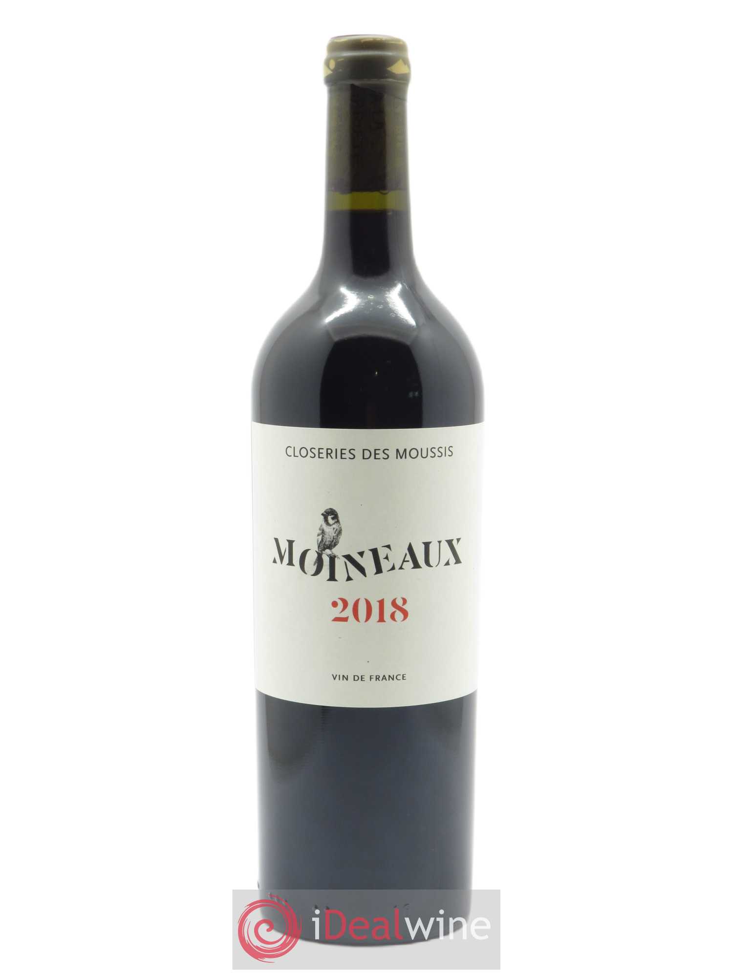 Les Closeries des Moussis - Les Moineaux  2018 - Lot de 1 Bouteille