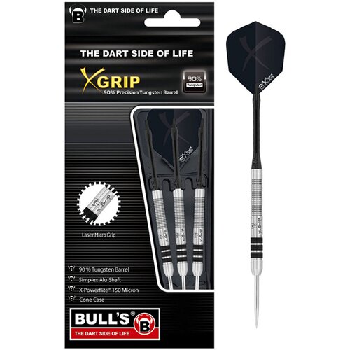 BULL'S DARTPFEIL X-GRIP X1 STEEL DART