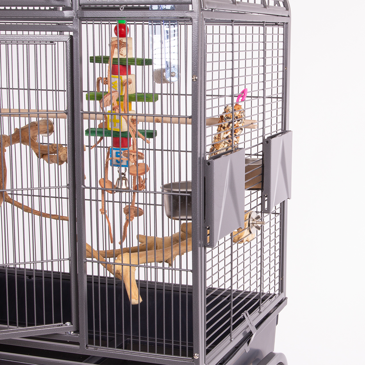 Montana Cages Käfige & Volieren Montana Cages Voliere San Remo II dunkelgrau