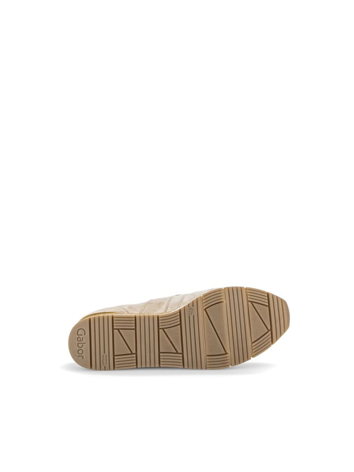 Gabor Fashion Sneaker low in beige günstig kaufen 40,5