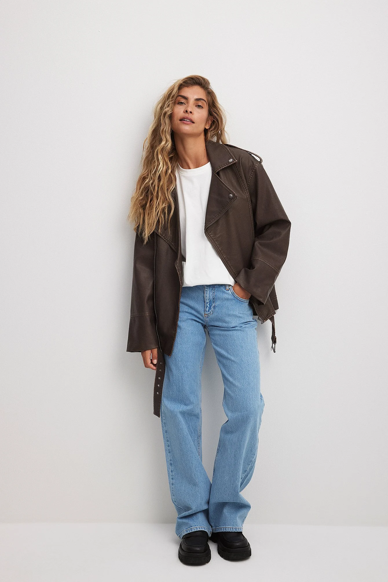 PU Biker Jacke