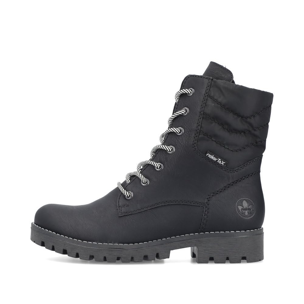 RIEKER Winterstiefel schwarz
