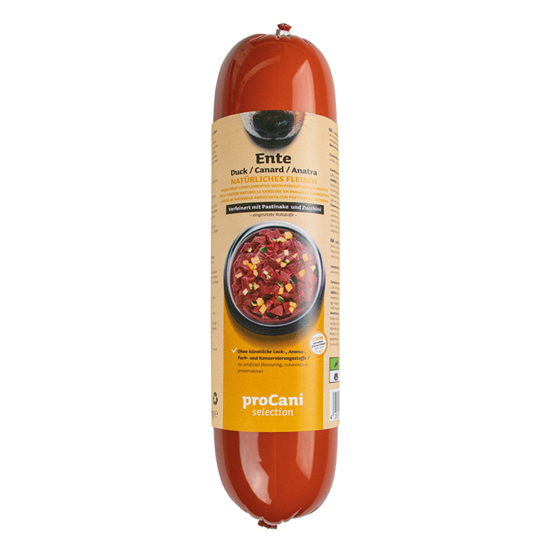 ProCani BARF/ Frostfutter ProCani selection Menü 800g Ente