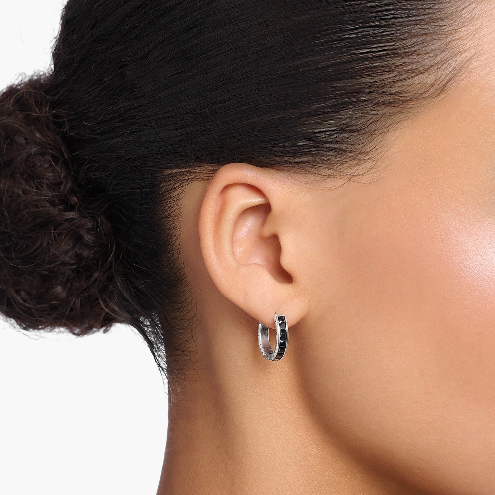 Thomas Sabo Créoles 925 Argent Boucles d'oreilles