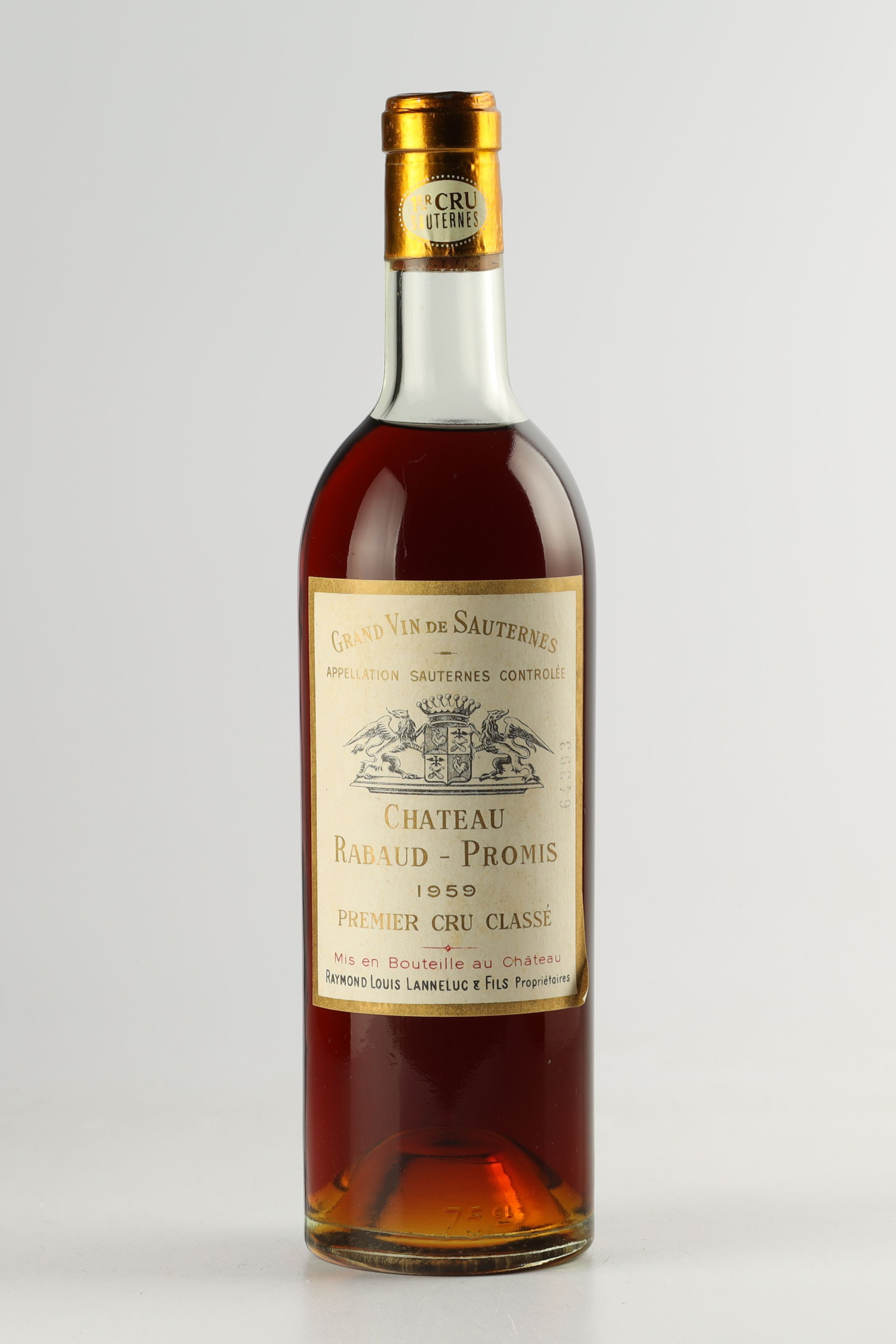 Château Rabaud Promis 1959, Sauternes
