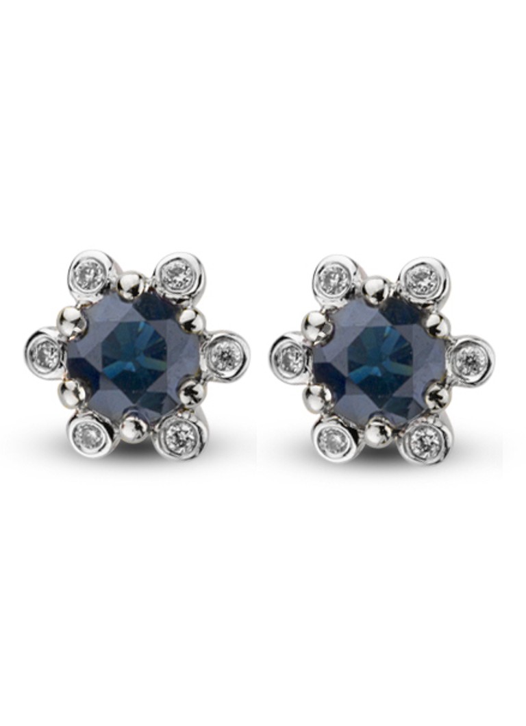 Diamond Point Empress white gold earrings