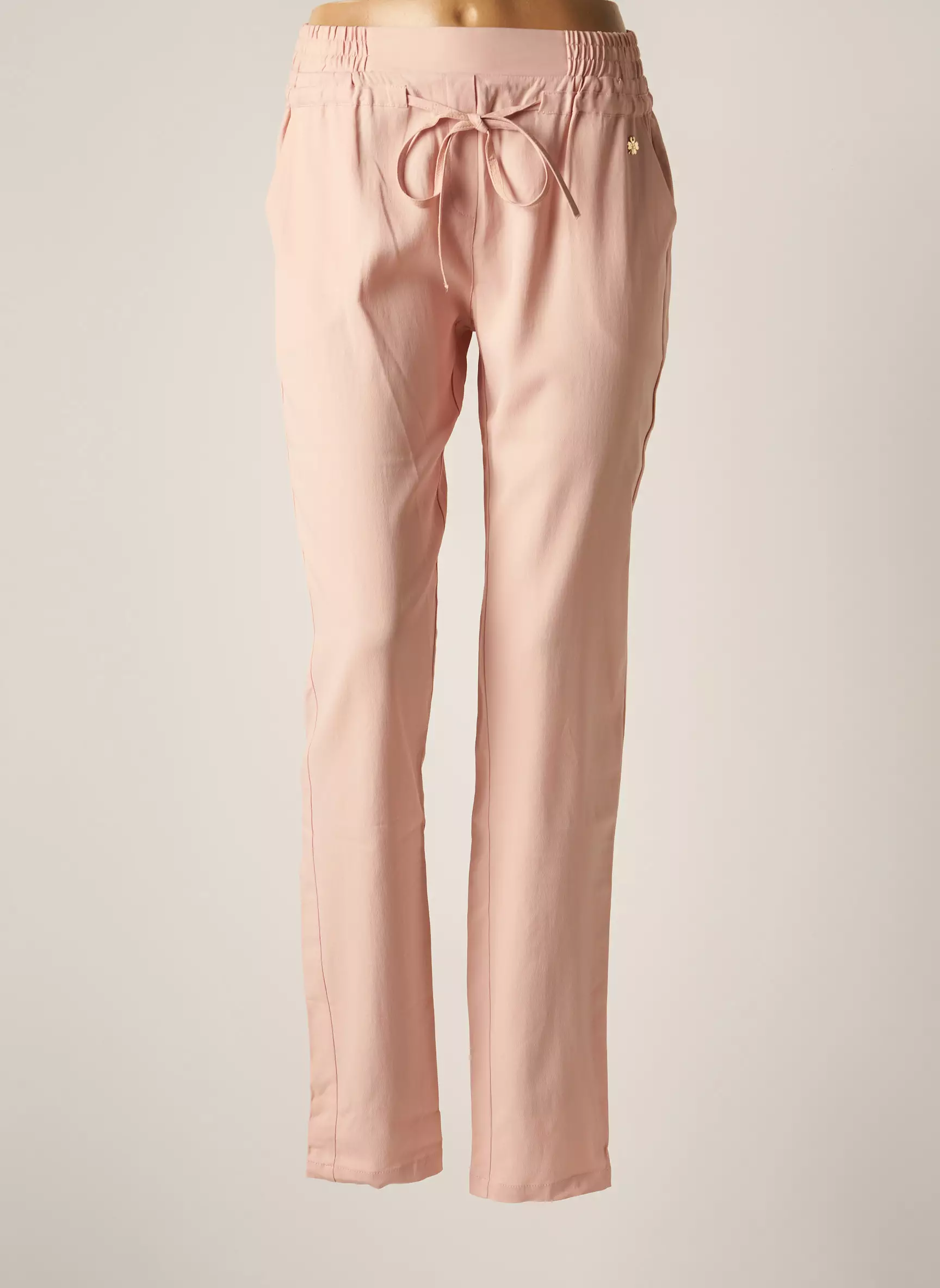 Le Petit Baigneur Pantalons Chino Femme couleur rose