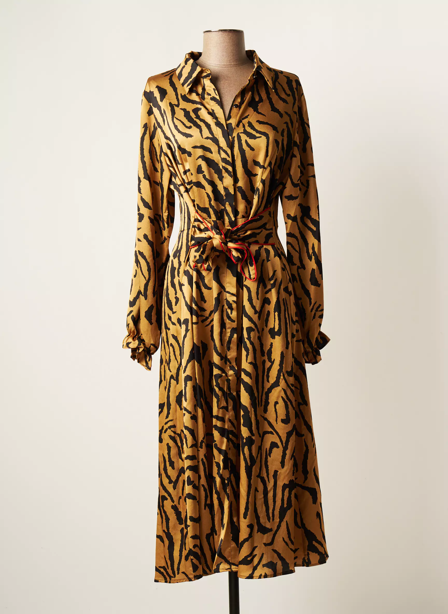 Maite By Lola Casademunt Robes Longues Femme couleur marron