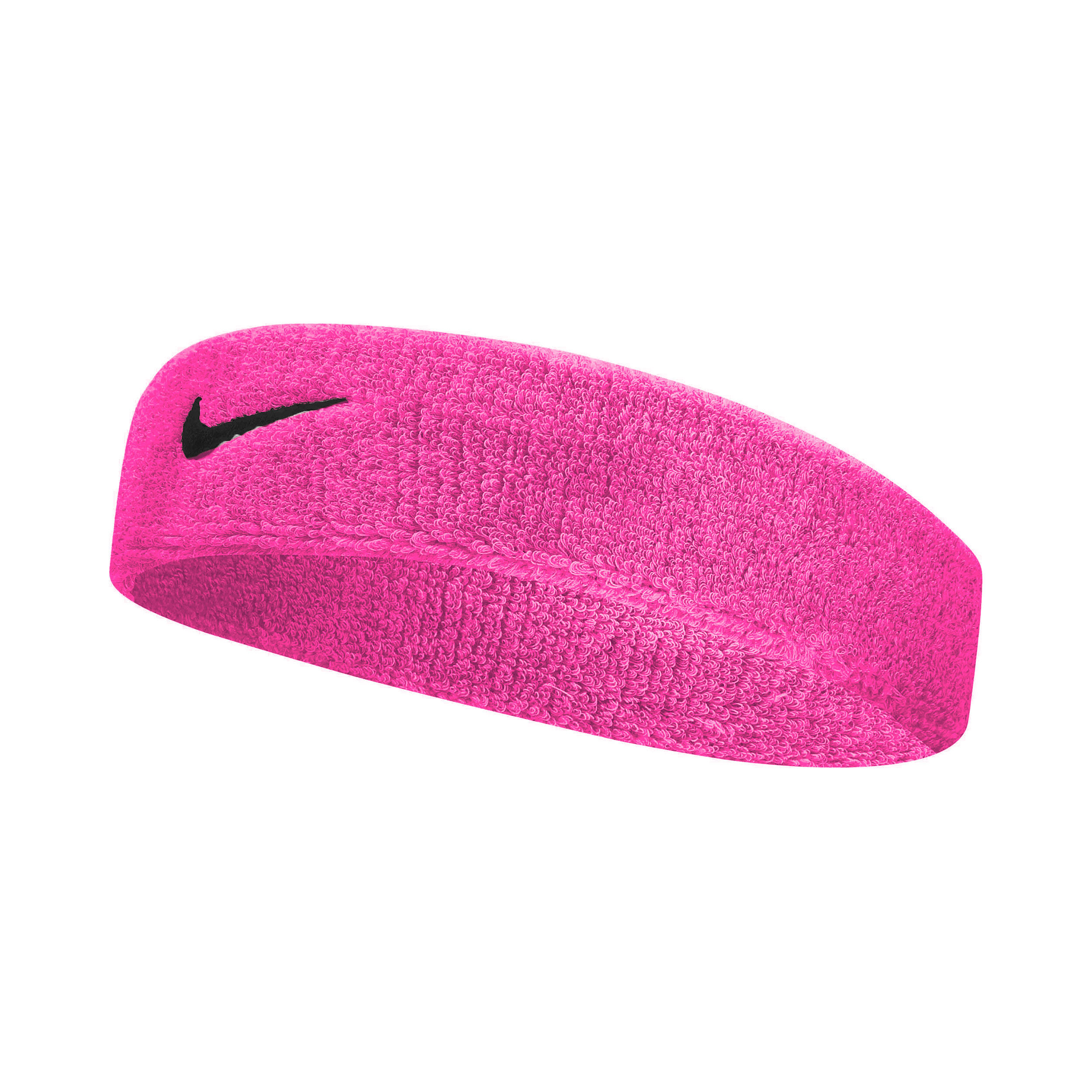 Swoosh Stirnband - Neonpink, Schwarz