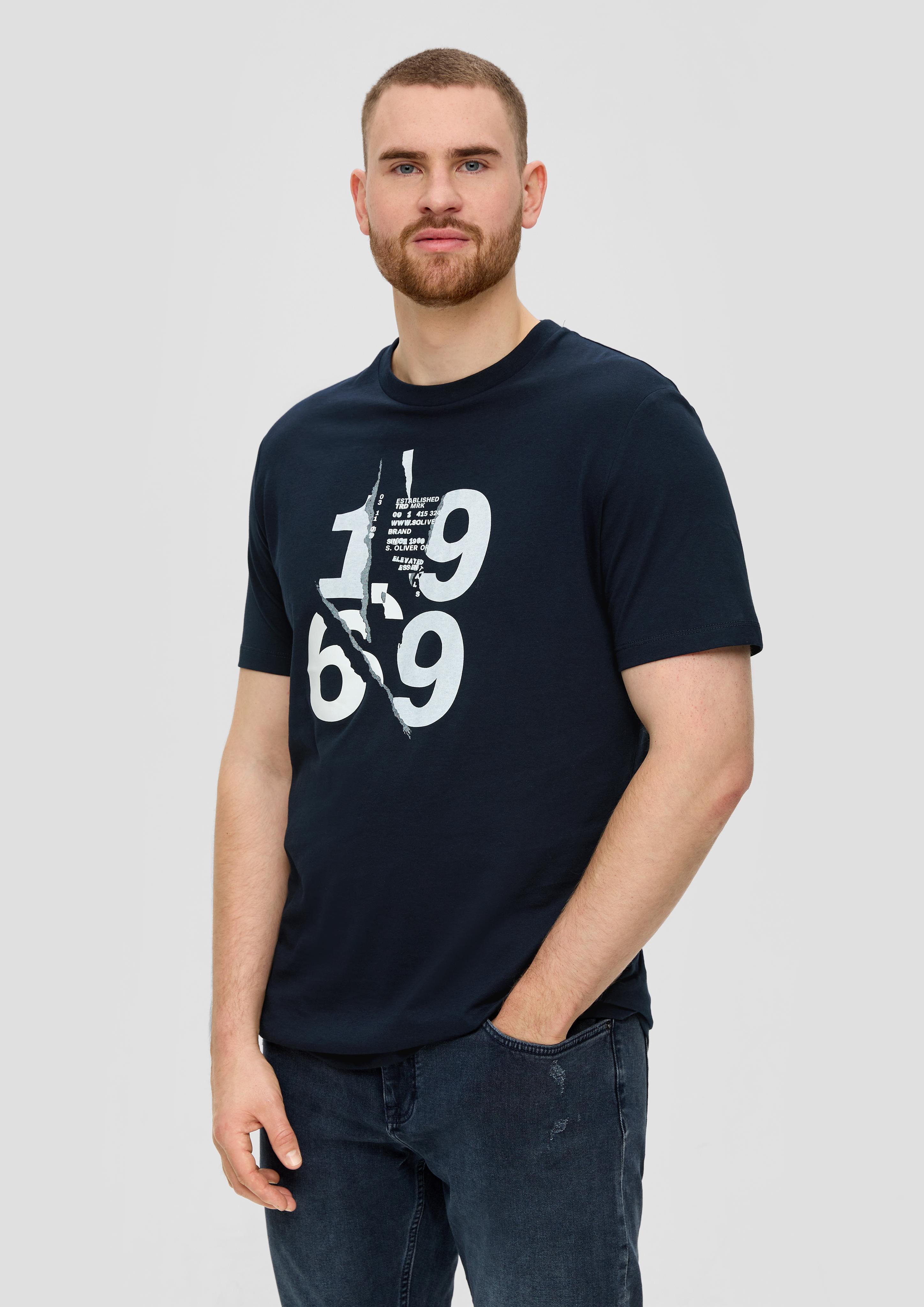T-Shirt mit Frontprint  2143448-59D2