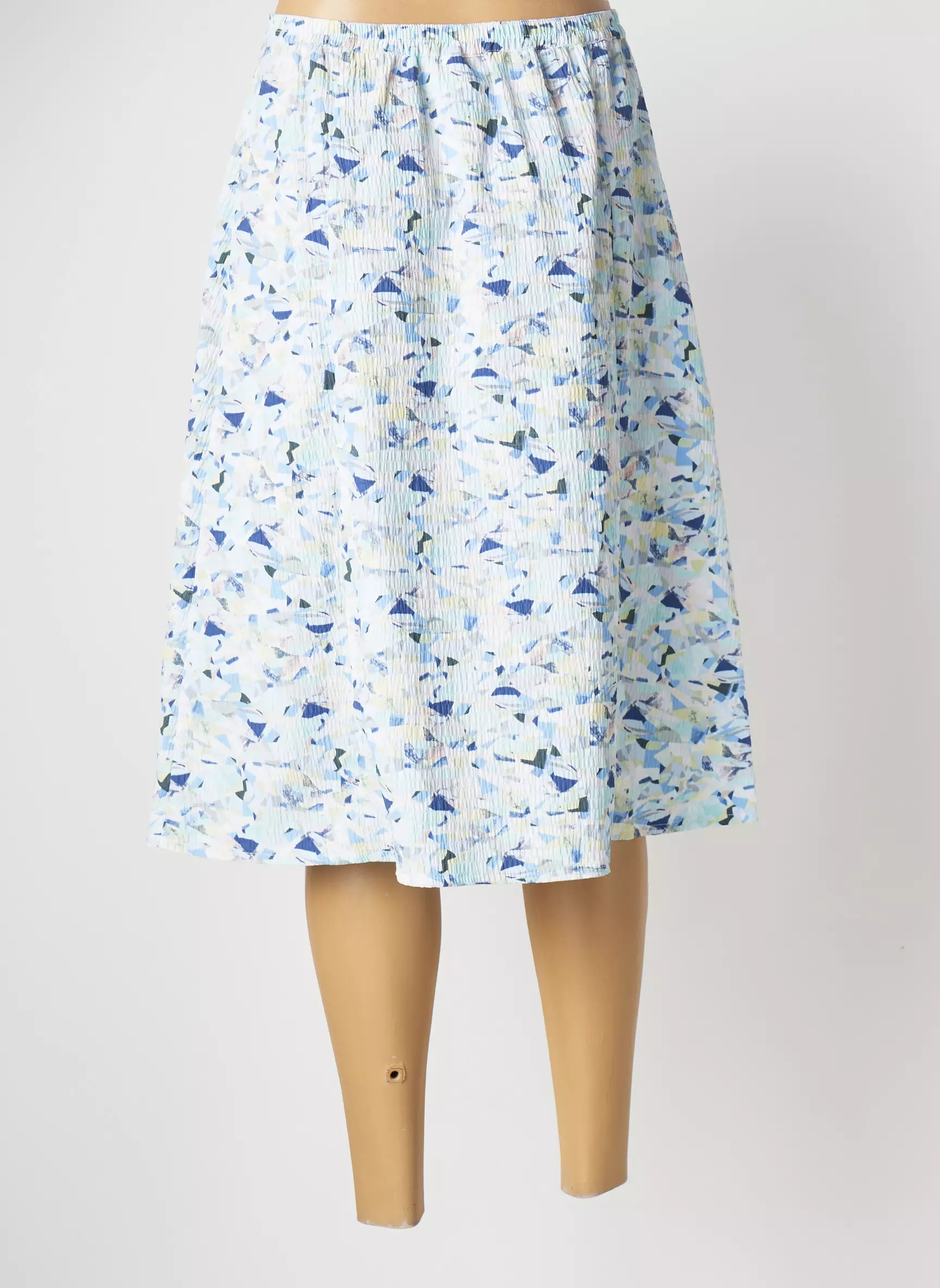 Marie De Marcille Jupes Mi Longues Femme couleur bleu