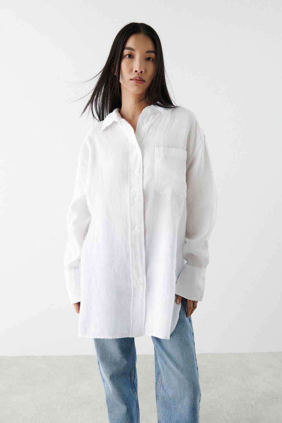 Aliette linen shirt