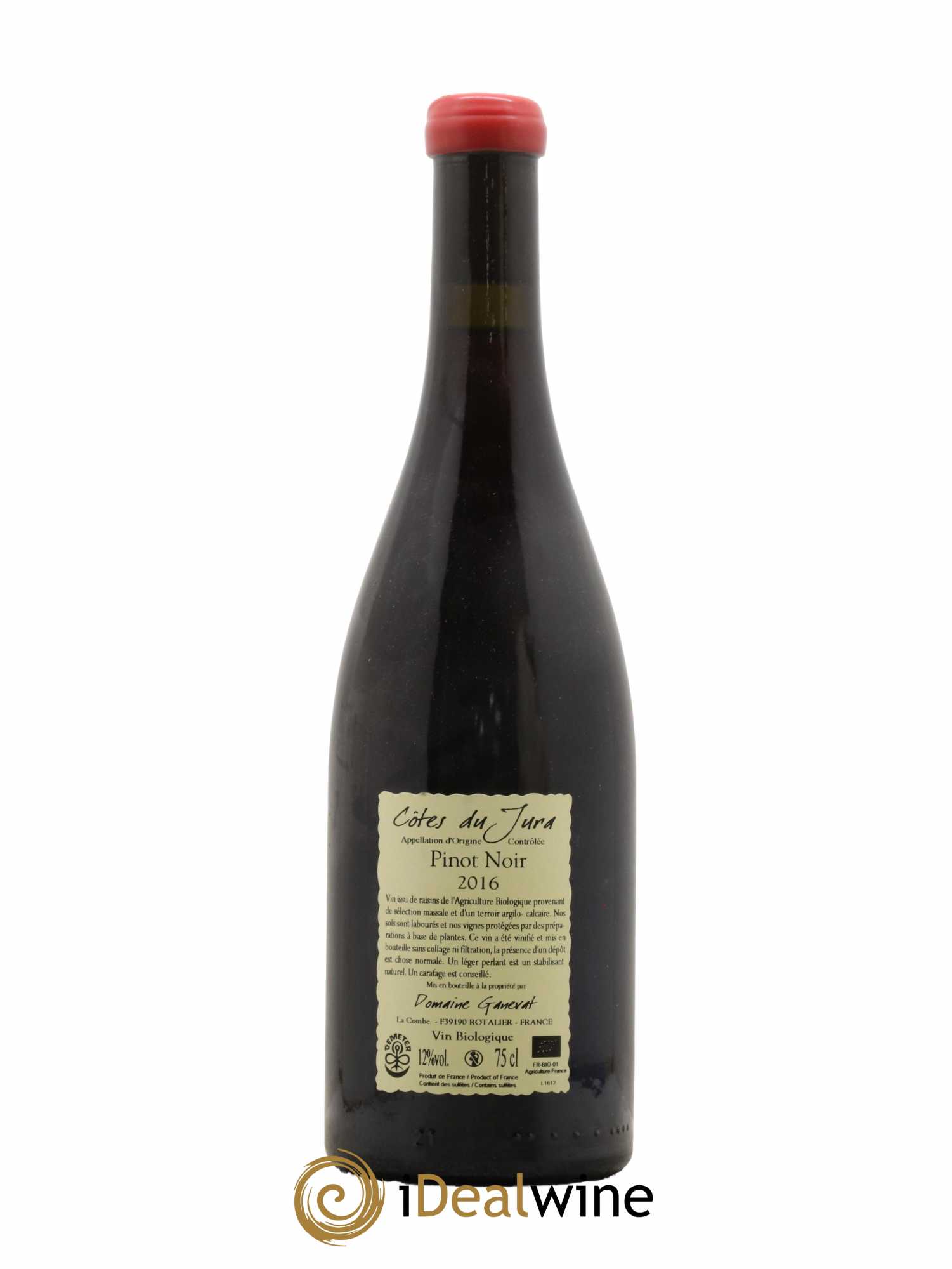 Côtes du Jura Cuvée Julien Jean-François Ganevat (Domaine)  2016 - Lot de 1 Bouteille