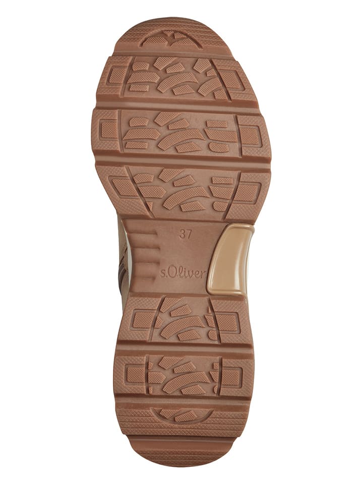 s.Oliver Winterboots in Beige günstig kaufen