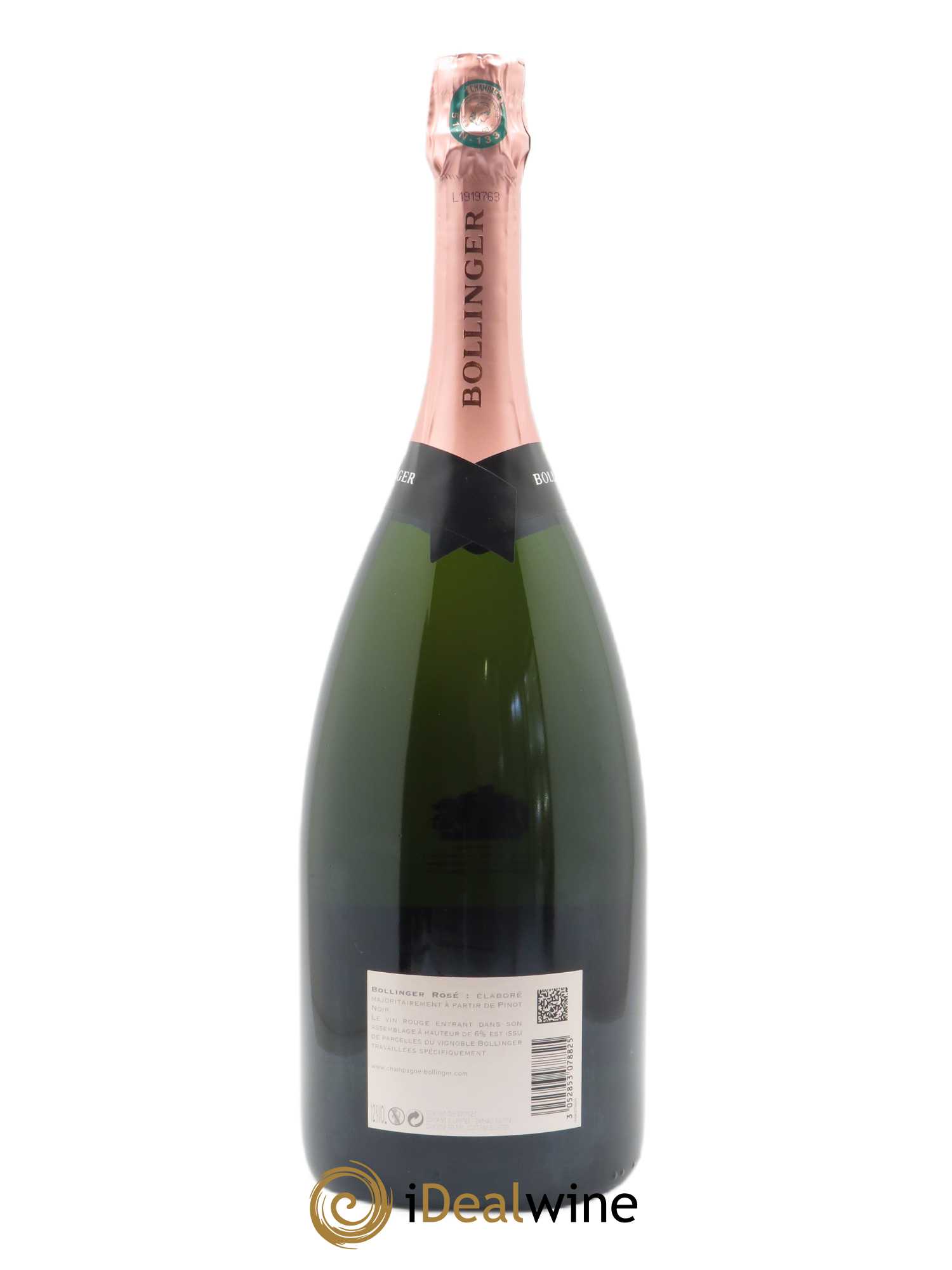 Rosé Brut Bollinger   - Lot de 1 Magnum